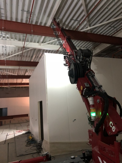 staalconstructie hijsen inpandig hoeflon