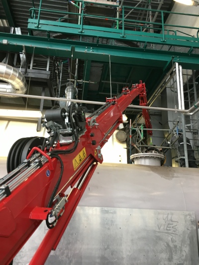 ventilator hijsen inpandig