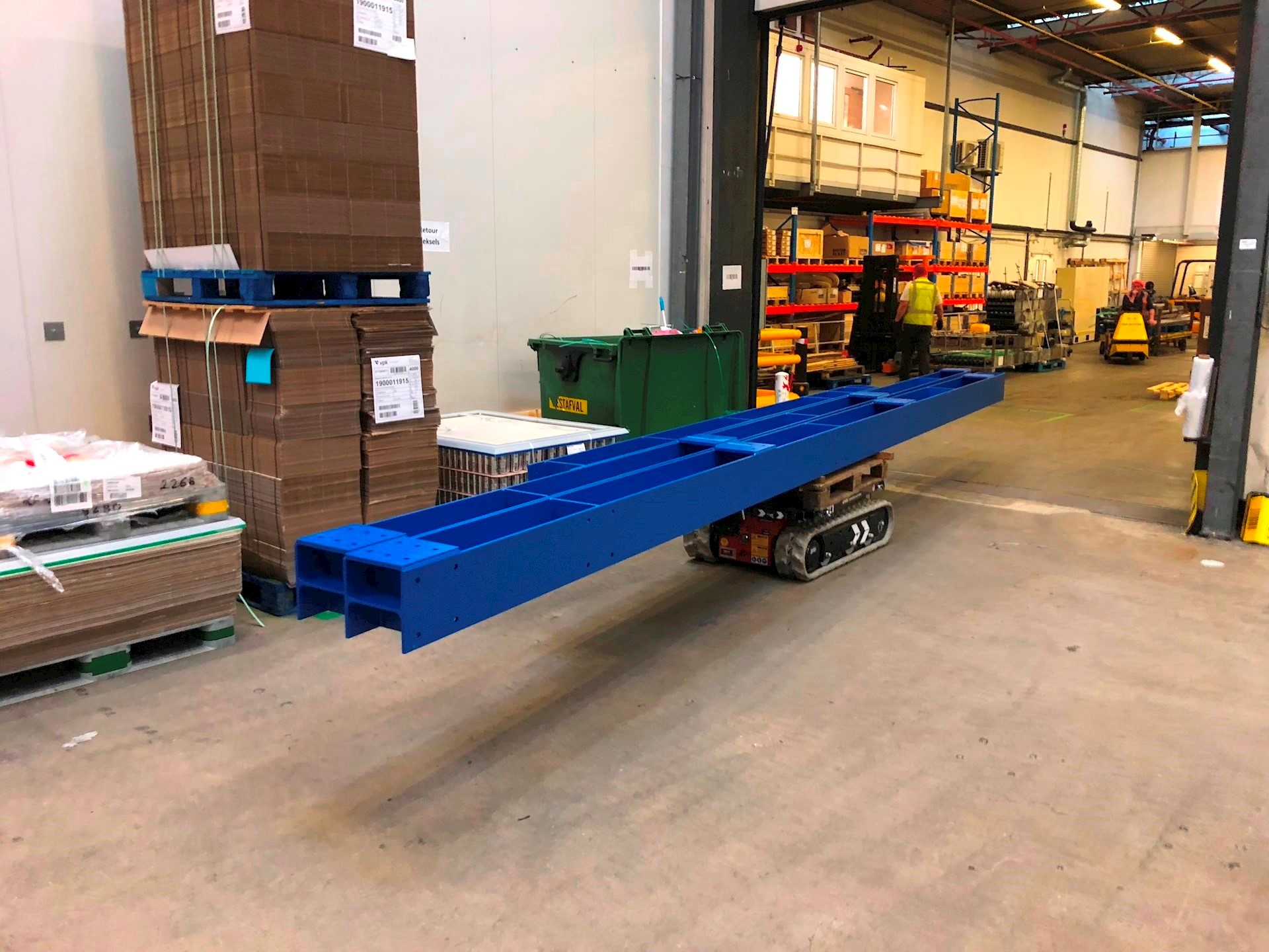 stalen balk hea transporteren hoeflon transport carrier tc1