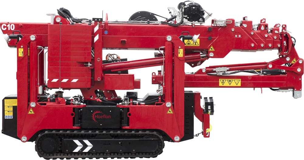 hoeflon c10 minihijskraan