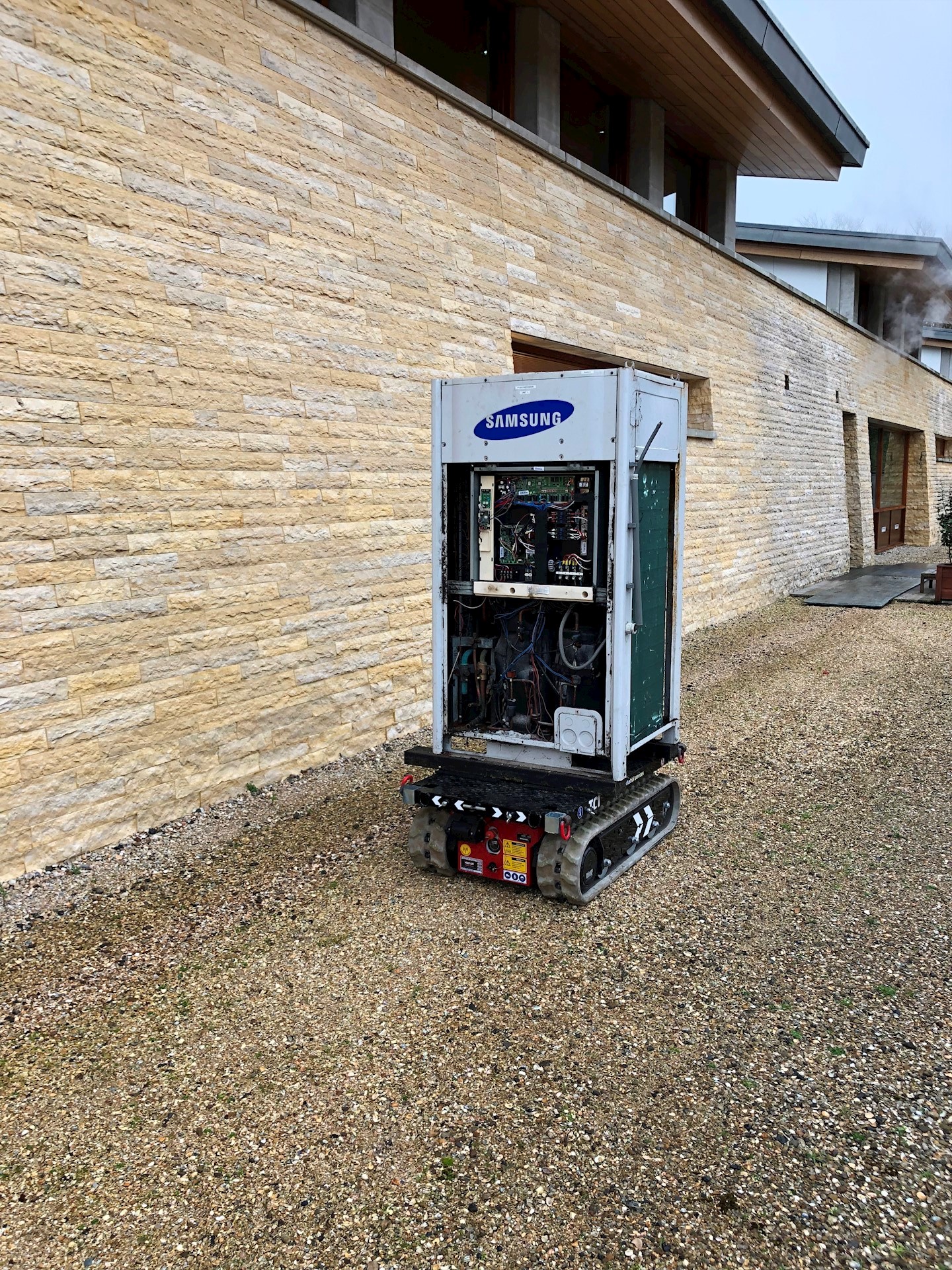 klimaatkast transport carrier