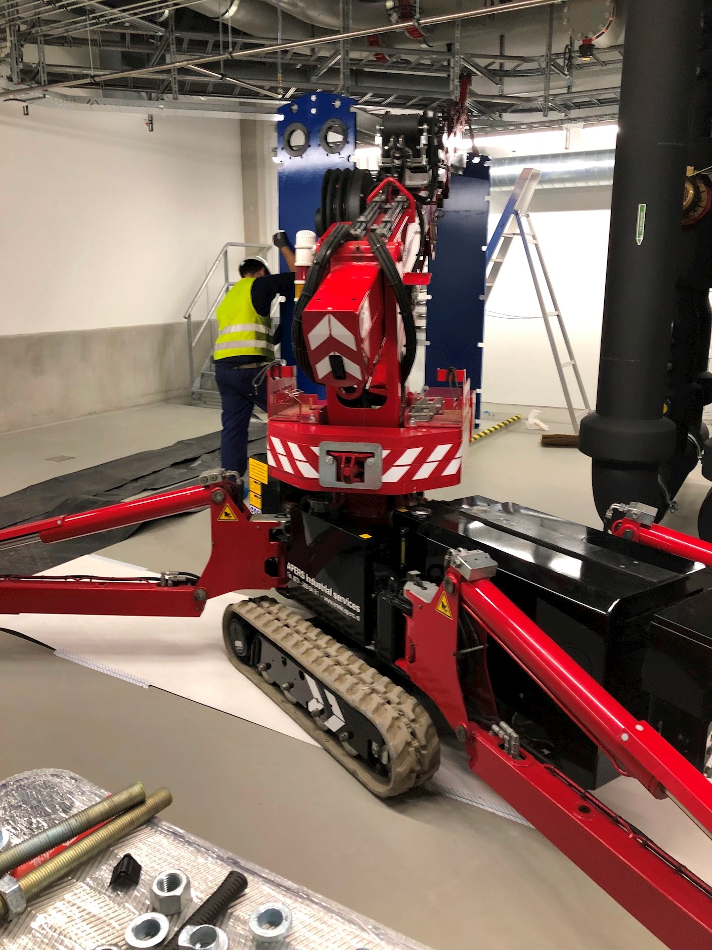 Warmtewisselaar / TSA opbouwen