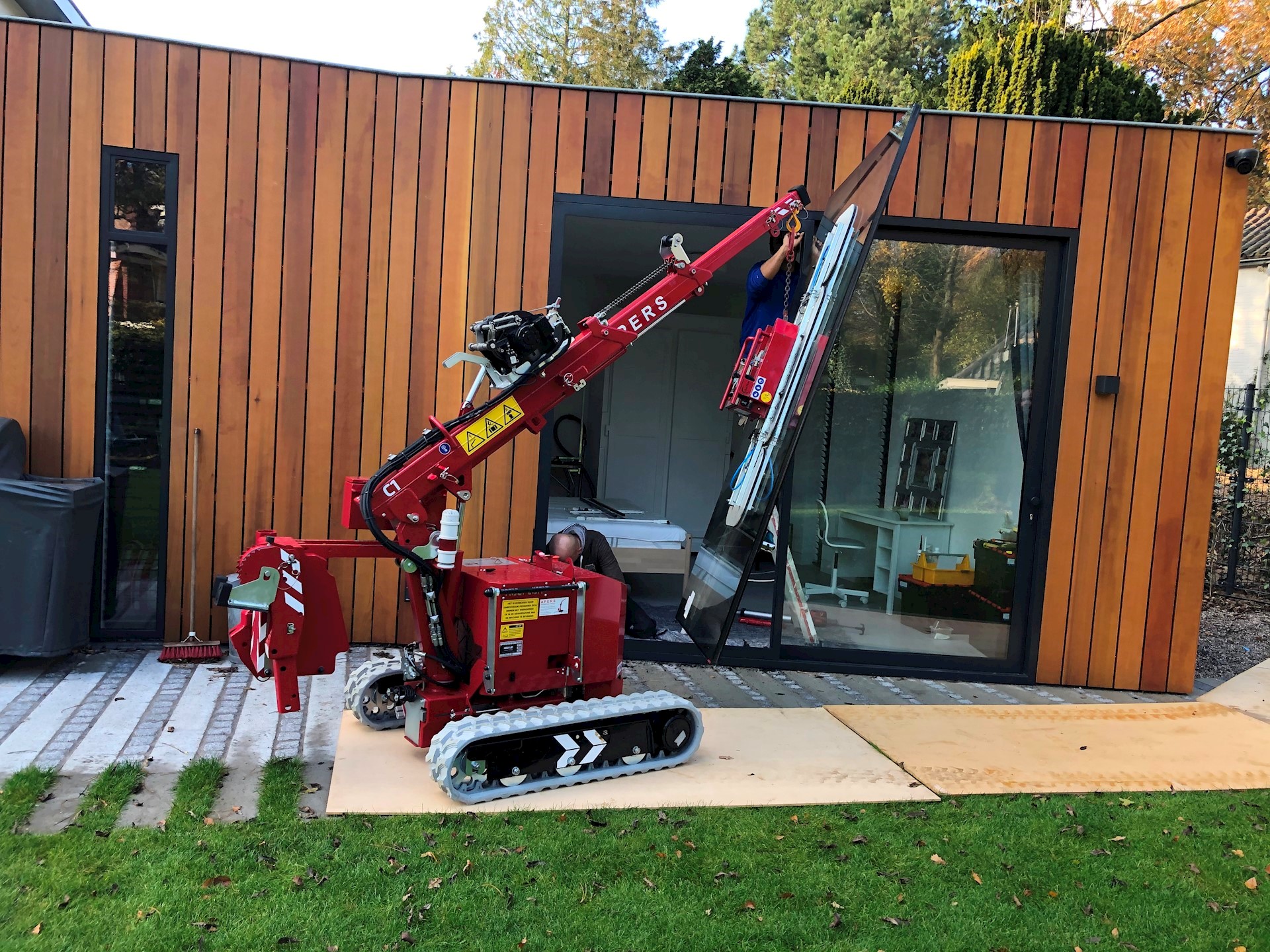 Hoeflon C1 met glaszuiger